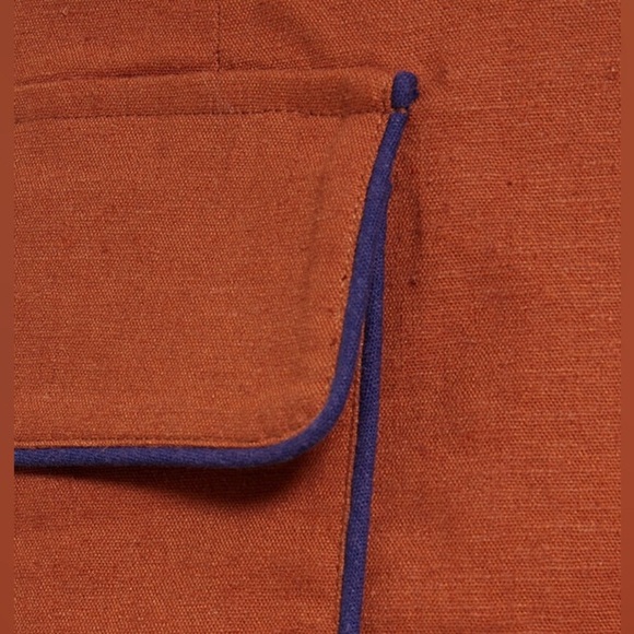 STAUD Bree gathered linen-blend halterneck midi dress (SD2) - Picture 11 of 11